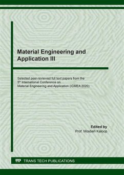 Cover Material Engineering and Application III (eBook, PDF)
