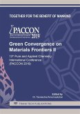 Green Convergence on Materials Frontiers II (eBook, PDF)