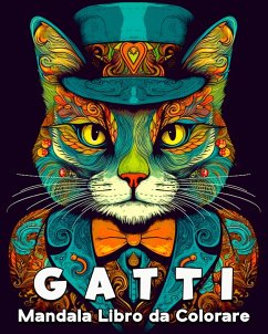 Gatti Mandala Libro da Colorare - Bb, Lea Schöning