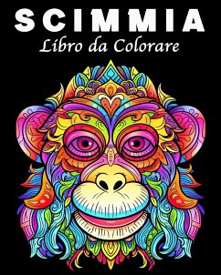 Scimmia Libro da Colorare - Bb, Lea Schöning