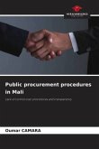 Public procurement procedures in Mali