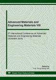 Advanced Materials and Engineering Materials VIII (eBook, PDF)