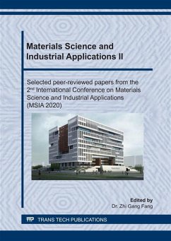 Cover Materials Science and Industrial Applications II (eBook, PDF)