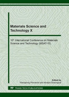 Cover Materials Science and Technology X (eBook, PDF)