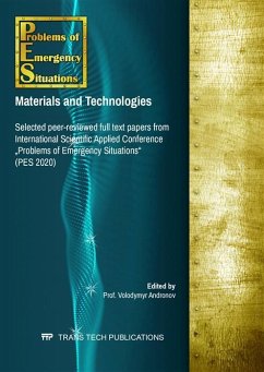 Cover Problems of Emergency Situations: Materials and Technologies (eBook, PDF)