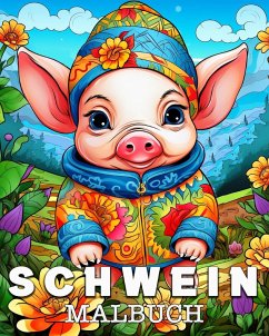 Schwein Malbuch - Bb, Lea Schöning