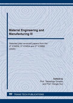Cover Material Engineering and Manufacturing III (eBook, PDF)