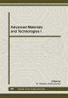 Advanced Materials and Technologies I... - Bild 1