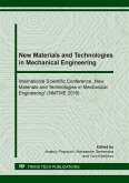 New Materials and Technologies in Mechanical Engineering (eBook, PDF)