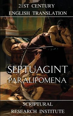 Septuagint - Paralipomena - Institute, Scriptural Research
