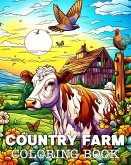 Country Farm Coloring Book for Adults