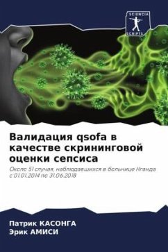 Validaciq qsofa w kachestwe skriningowoj ocenki sepsisa - KASONGA, Patrik;AMISI, Jerik