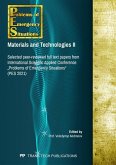Problems of Emergency Situations: Materials and Technologies II (eBook, PDF)