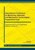 International Conference on Machining, Materials and Mechanical Technologies - Supplement book (eBook, PDF)