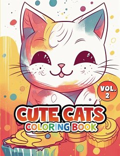 Cute Cats Coloring Book - King, Charles