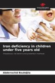 Iron deficiency in children under five years old