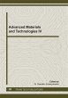 Advanced Materials and Technologies IV... - Bild 1