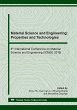 Material Science and Engineering:... - Bild 1