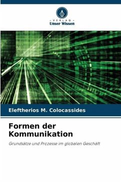 Formen der Kommunikation - Colocassides, Eleftherios M.