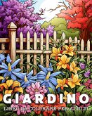 Libro da Colorare per Adulti Giardino