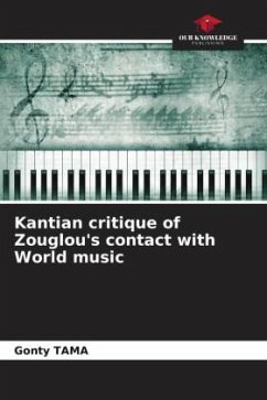 Kantian critique of Zouglou's contact with World music - TAMA, Gonty