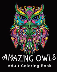 Amazing Owls - Adult coloring book - Annable, Rhea