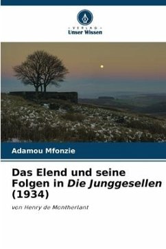 Das Elend und seine Folgen in Die Junggesellen (1934) - Mfonzie, Adamou
