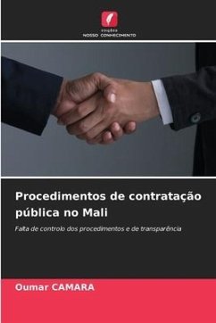 Procedimentos de contratação pública no Mali - Camara, Oumar