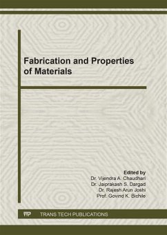 Cover Fabrication and Properties of Materials (eBook, PDF)