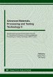 Advanced Materials, Processing and... - Bild 1