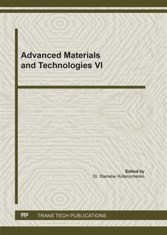 Advanced Materials and Technologies VI (eBook, PDF)