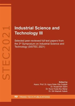 Cover Industrial Science and Technology III (eBook, PDF)