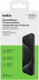 Belkin Screenforce Tempered Gl. antibakt. iPhone 15 Pro OVA137ZZ