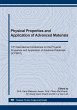 Physical Properties and Application of... - Bild 1