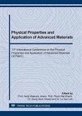 Physical Properties and Application of Advanced Materials (eBook, PDF)