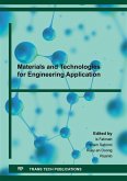 Materials and Technologies for Engineering Application (eBook, PDF)