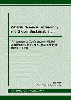 Material Science Technology and Global Sustainability II (eBook, PDF)