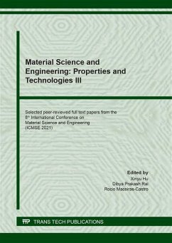 Cover Material Science and Engineering: Properties and Technologies III (eBook, PDF)