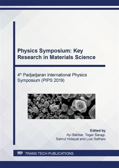 Cover Physics Symposium: Key Research in Materials Science (eBook, PDF)
