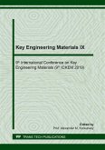 Key Engineering Materials IX (eBook, PDF)