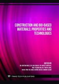 Construction and Bio-Based Materials: Properties and Technologies (eBook, PDF)