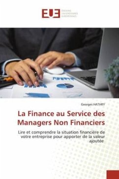 La Finance au Service des Managers Non Financiers - HATHRY, Georges