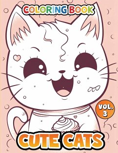 Cute Cats Coloring Book - King, Charles