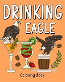 Drinking Eagle Coloring Book