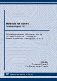 Materials for Modern Technologies VII (eBook, PDF)
