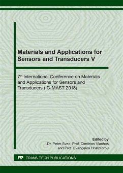 Materials and Applications for Sensors and Transducers V (eBook, PDF)