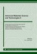 Advanced Materials Science and... - Bild 1