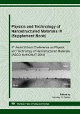 Physics and Technology of Nanostructured Materials IV (Supplement Book) (eBook, PDF)