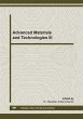 Advanced Materials and Technologies III... - Bild 1