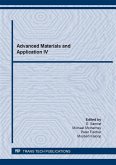 Advanced Materials and Application IV (eBook, PDF)
